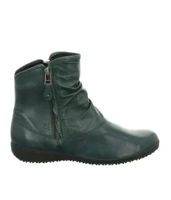 Josef Seibel Stylish Petrol Leather Slouch Boots