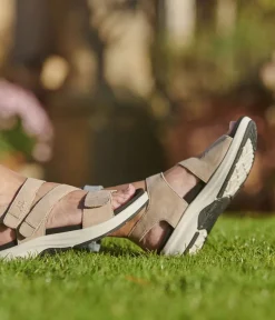 Josef Seibel Stylish Strappy Beige Walking Sandals