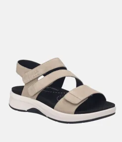 Josef Seibel Stylish Strappy Beige Walking Sandals