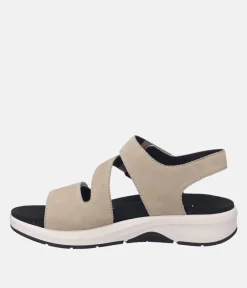 Josef Seibel Stylish Strappy Beige Walking Sandals