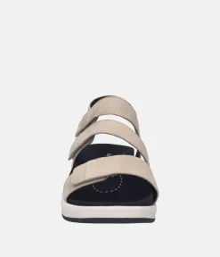 Josef Seibel Stylish Strappy Beige Walking Sandals