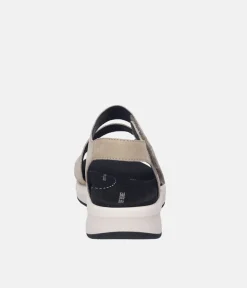Josef Seibel Stylish Strappy Beige Walking Sandals