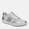 Josef Seibel Stylish White/Silver Trainers