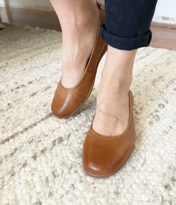 Josef Seibel Versatile Cognac Ballet Flats