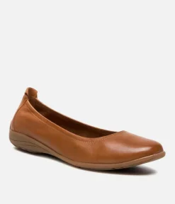Josef Seibel Versatile Cognac Ballet Flats