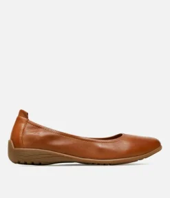 Josef Seibel Versatile Cognac Ballet Flats