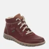 Josef Seibel Waterproof Burgundy Ankle Boots