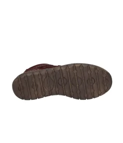 Josef Seibel Waterproof Burgundy Ankle Boots