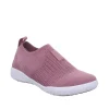 Josef Siebel Casual Rose Pink Sporty Trainer Shoe