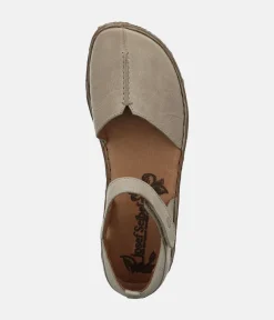 Josef Siebel Pretty Beige Closed Toe Sandal