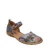 Josef Siebel Pretty Floral Closed Toe Sandal