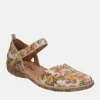 Josef Siebel Pretty Floral Closed Toe Sandal