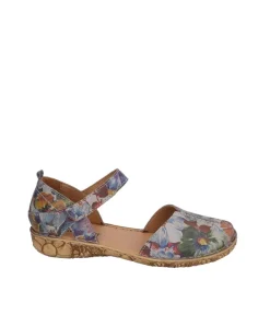 Josef Siebel Pretty Floral Closed Toe Sandal