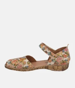 Josef Siebel Pretty Floral Closed Toe Sandal