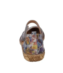 Josef Siebel Pretty Floral Closed Toe Sandal
