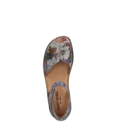 Josef Siebel Pretty Floral Closed Toe Sandal
