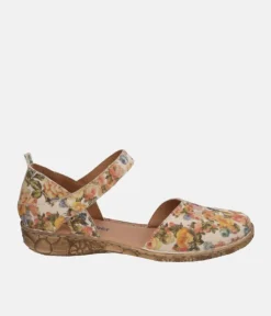 Josef Siebel Pretty Floral Closed Toe Sandal