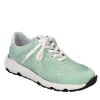 Josef Siebel Stylish Velour Mint Trainer