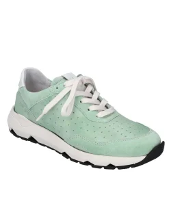 Josef Siebel Stylish Velour Mint Trainer