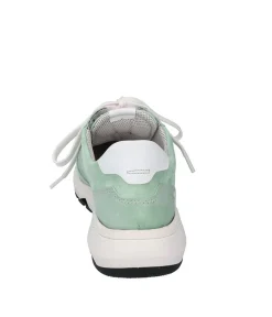 Josef Siebel Stylish Velour Mint Trainer