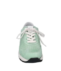 Josef Siebel Stylish Velour Mint Trainer