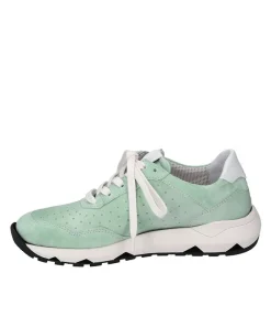 Josef Siebel Stylish Velour Mint Trainer