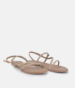 Kennel & Schmenger Gorgeous Taupe Strappy Sandals