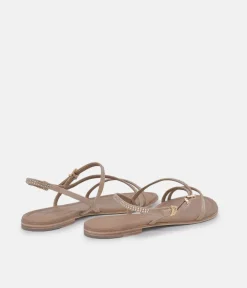 Kennel & Schmenger Gorgeous Taupe Strappy Sandals
