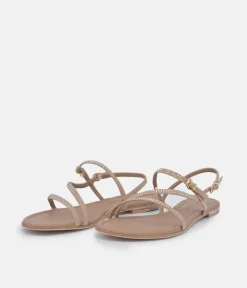 Kennel & Schmenger Gorgeous Taupe Strappy Sandals