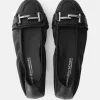 Kennel & Schmenger Premium Black Leather Ballerina