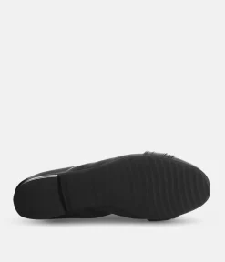 Kennel & Schmenger Premium Black Leather Ballerina