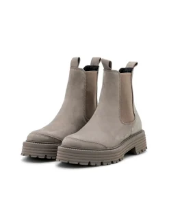 Kennel & Schmenger Stylish Chelsea Beige Ankle Booties