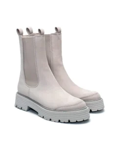 Kennel & Schmenger Stylish Chelsea Taupe Midi Booties