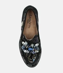 Laura Vita Fabulous Low Block Heel Loafer