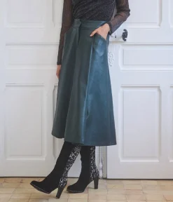 Laura Vita Glamourous Long Black Lacy Suede Boots