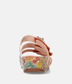 Laura Vita Gorgeous Floral Mule Sandal