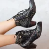 Laura Vita Pretty Black Ankle Boots