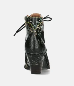 Laura Vita Pretty Black Ankle Boots