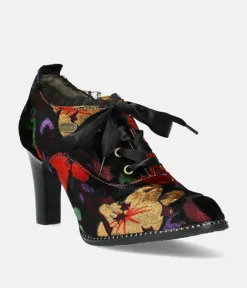 Laura Vita Pretty High Heel Lace Up Ankle Shoes