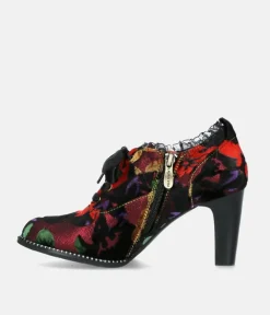 Laura Vita Pretty High Heel Lace Up Ankle Shoes