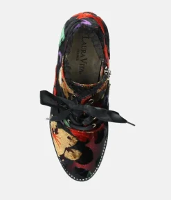 Laura Vita Pretty High Heel Lace Up Ankle Shoes