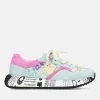 Laura Vita Pretty Pink/Blue Multi Fashion Trainer