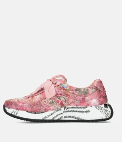 Laura Vita Pretty Rose Pink Multi Fashion Trainer
