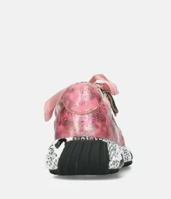 Laura Vita Pretty Rose Pink Multi Fashion Trainer