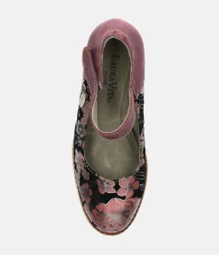 Laura Vita Pretty Wine Multi Mary Jane Shoes