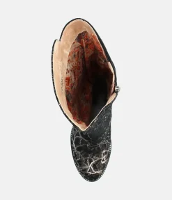 Laura Vita Stunning Black Long Boots