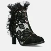 Laura Vita Stunning Monochrome High Heel Ankle Boots