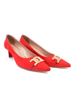 Luxurious Red Link Heels