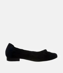Luxurious Semler Black Suede Slip on Shoes