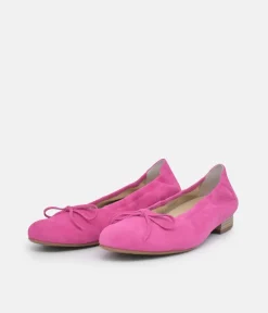 Luxurious Semler Pink Suede Slip on Shoes